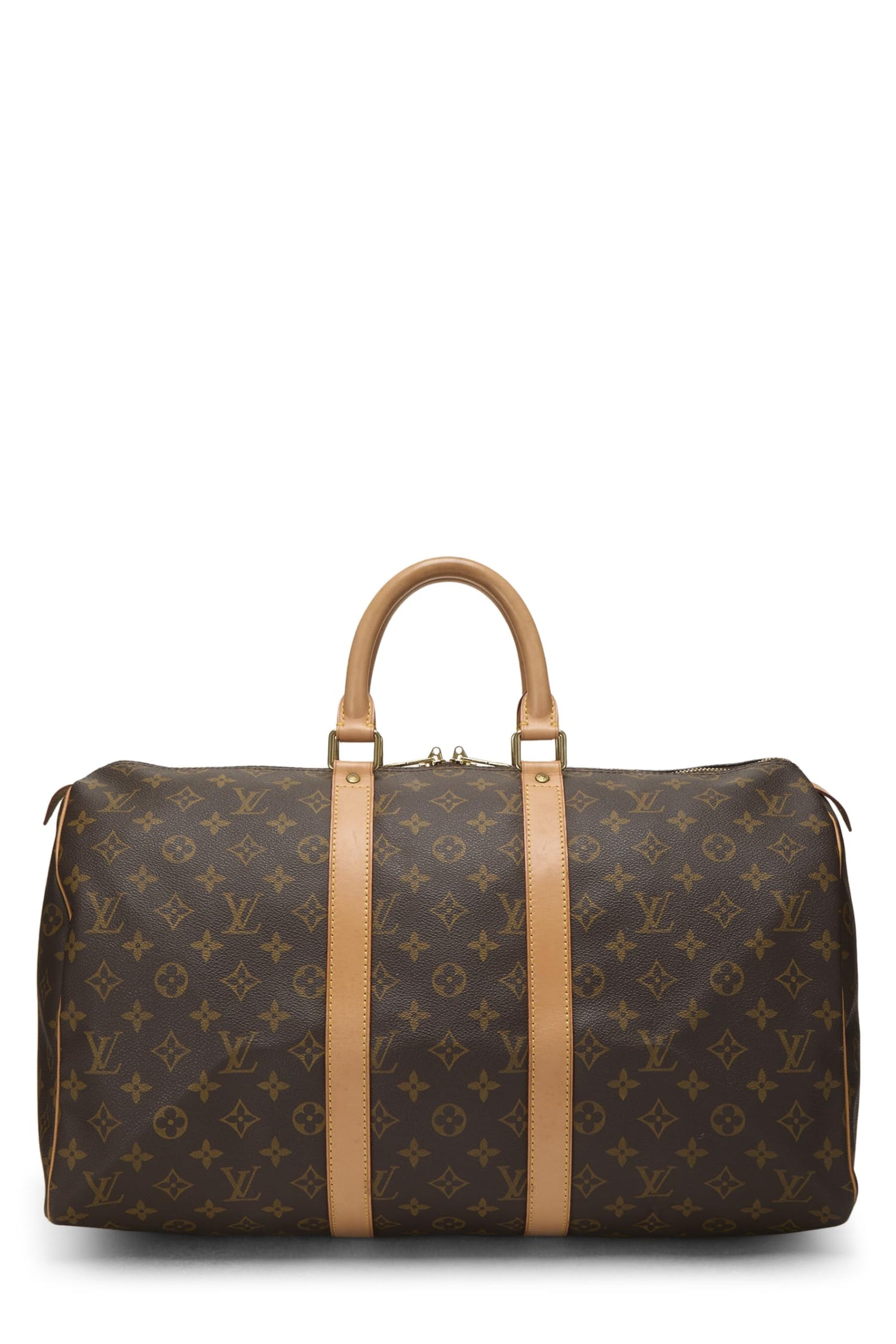 Pre-Loved Monogram Canvas Keepall 45, Brown